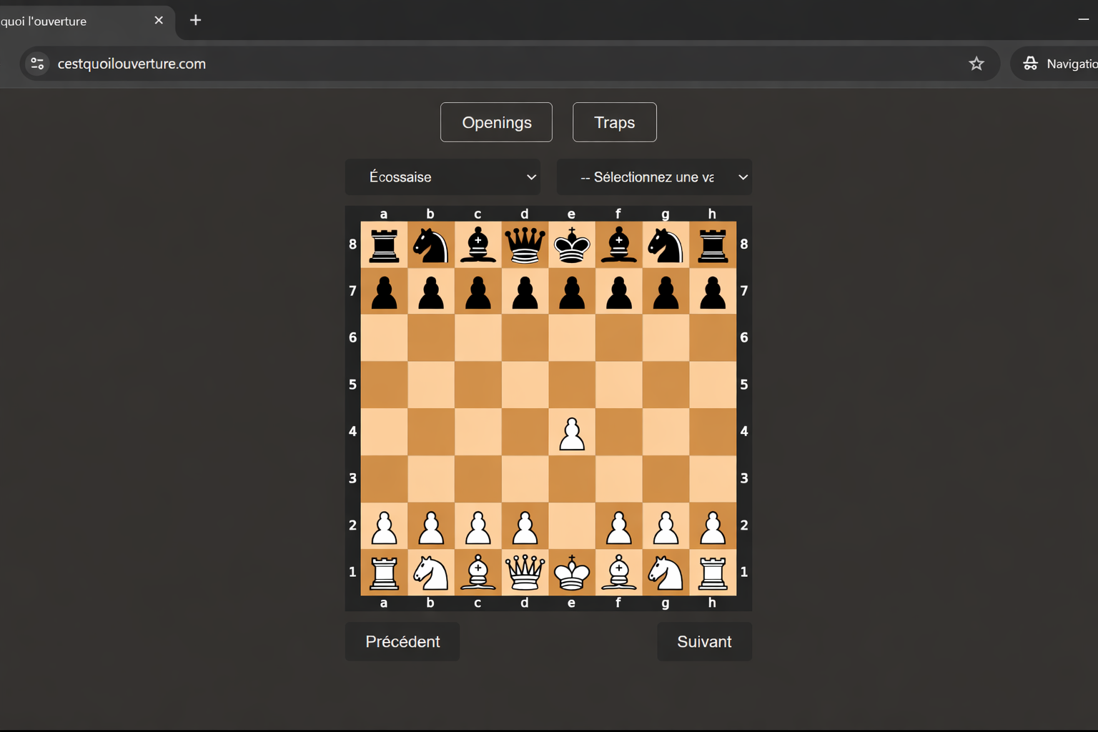 Le site a été intégré à Chess Results Stats